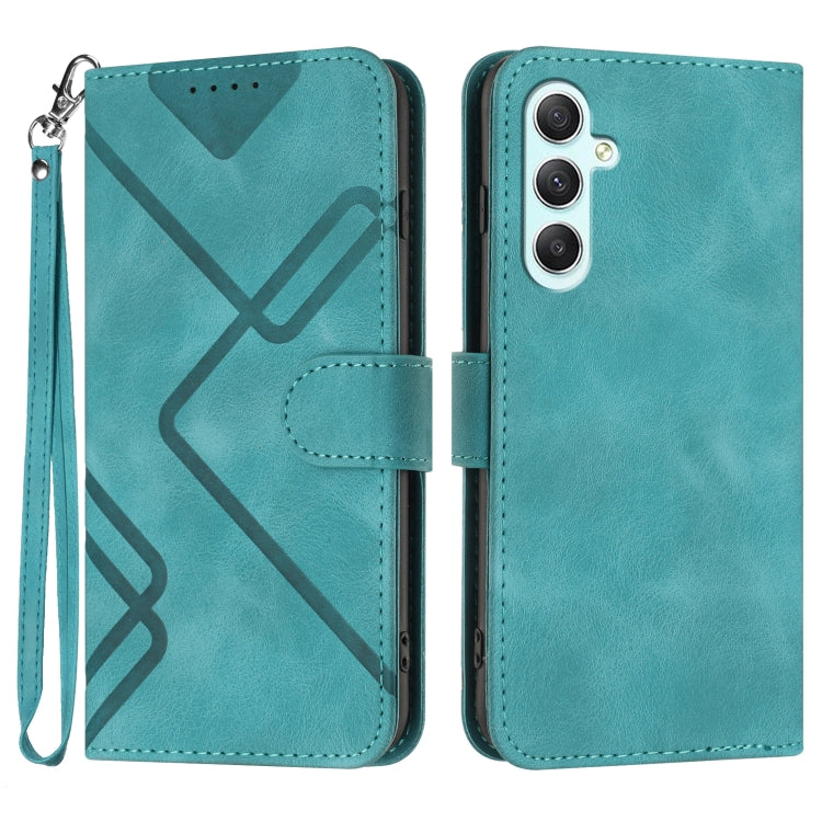 Custodia portafoglio in pelle per Samsung Galaxy A55 5G