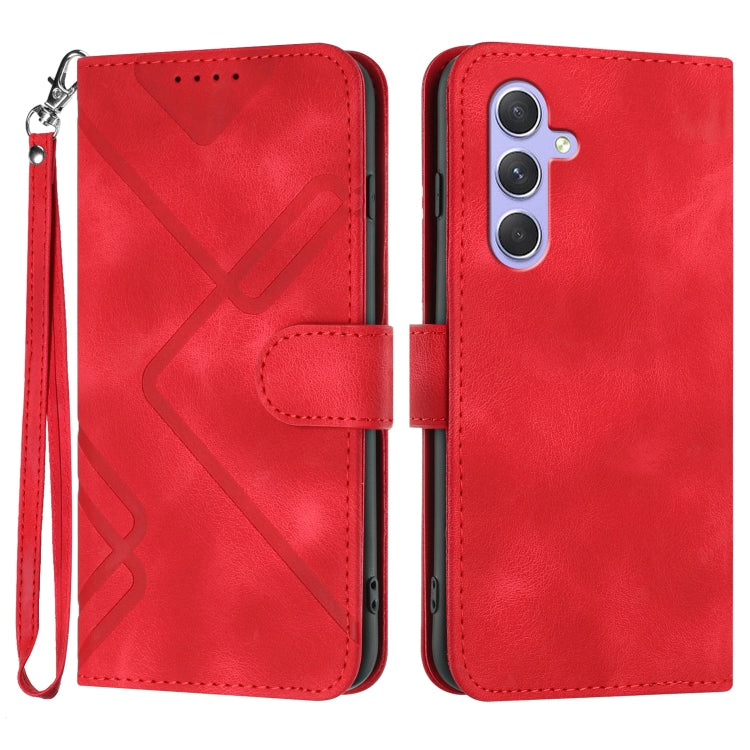 Custodia portafoglio in pelle per Samsung Galaxy A55 5G