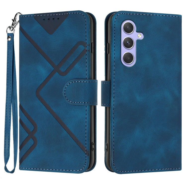 Custodia portafoglio in pelle per Samsung Galaxy A55 5G