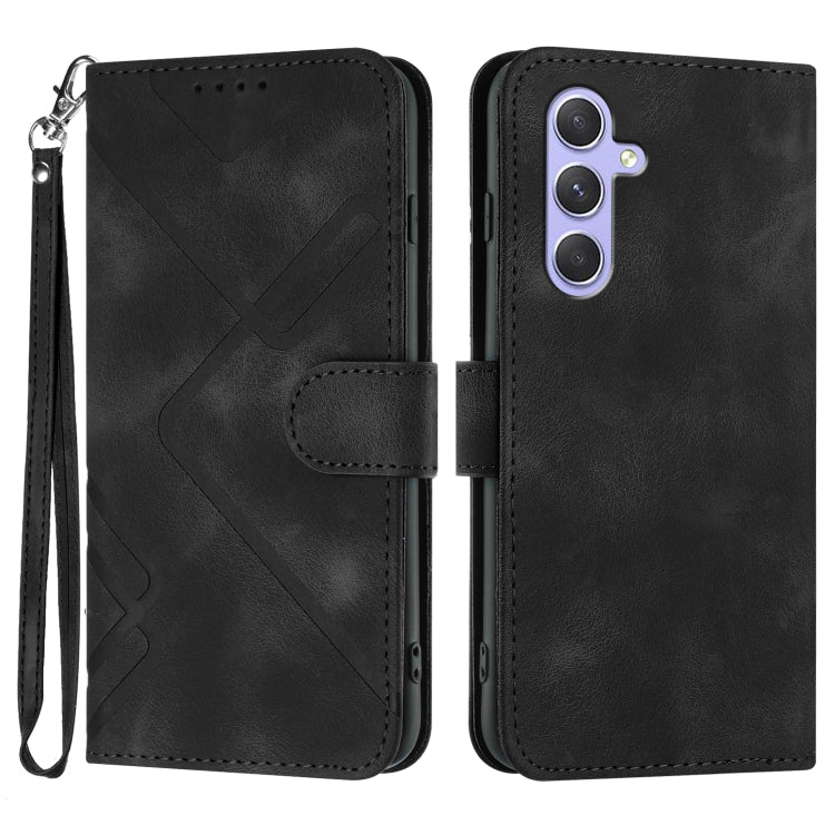 Custodia portafoglio in pelle per Samsung Galaxy A55 5G