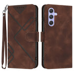 Custodia portafoglio in pelle per Samsung Galaxy A55 5G
