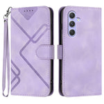 Custodia portafoglio in pelle per Samsung Galaxy A55 5G