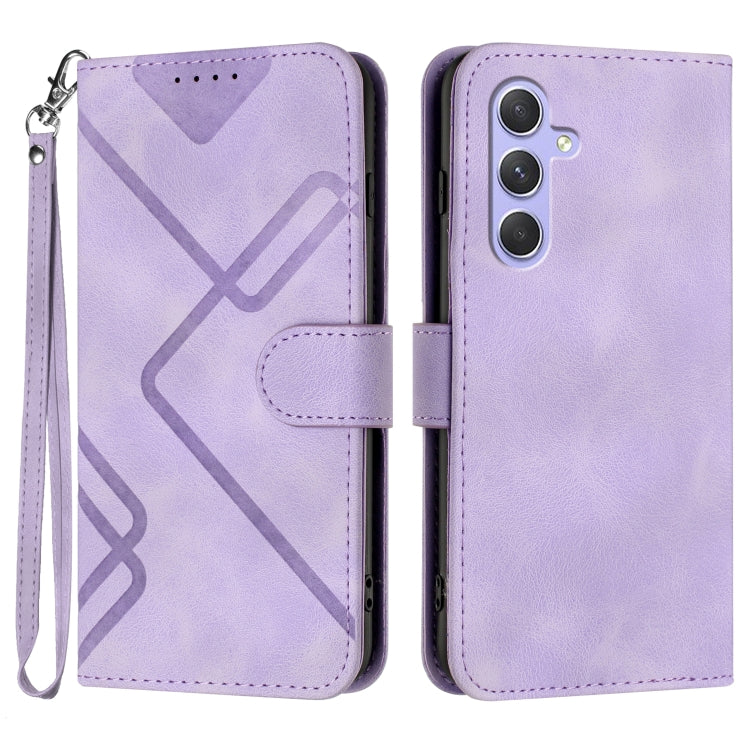 Custodia portafoglio in pelle per Samsung Galaxy A55 5G