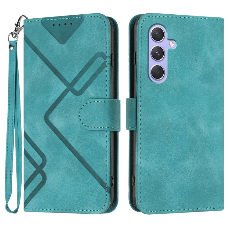 Custodia portafoglio in pelle per Samsung Galaxy A55 5G
