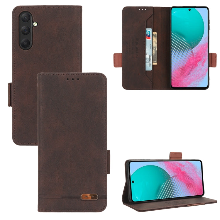 Custodia portafoglio in pelle con chiusura magnetica Samsung