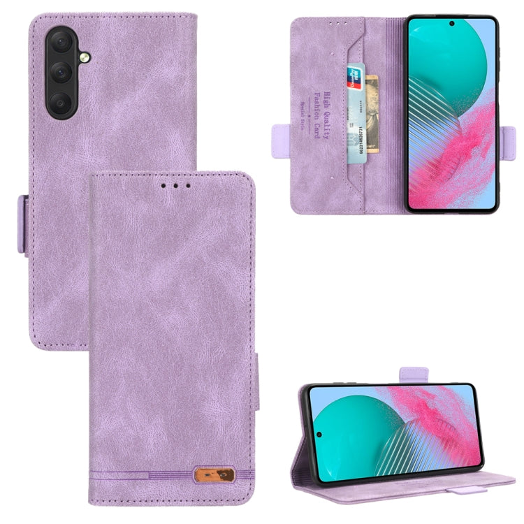 Custodia portafoglio in pelle con chiusura magnetica Samsung