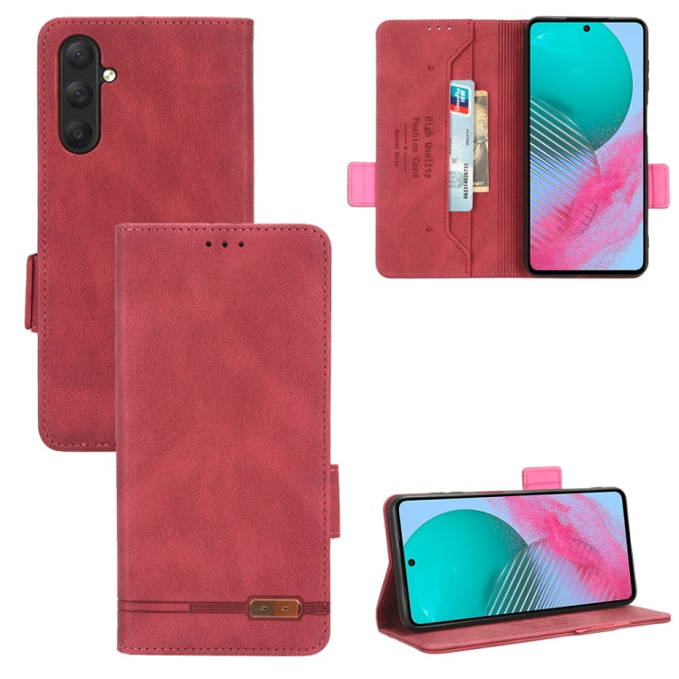 Custodia portafoglio in pelle con chiusura magnetica Samsung