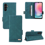 Custodia portafoglio in pelle con chiusura magnetica per Samsung