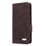 Custodia portafoglio in pelle con chiusura magnetica per Samsung