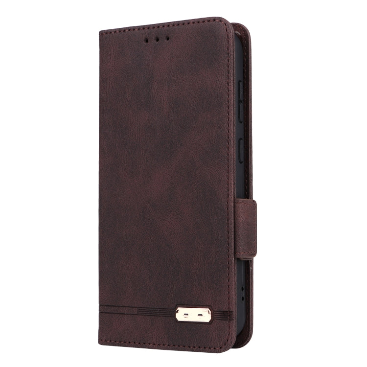 Custodia portafoglio in pelle con chiusura magnetica per Samsung