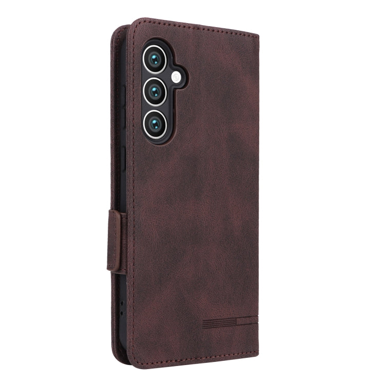 Custodia portafoglio in pelle con chiusura magnetica per Samsung