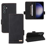 Custodia portafoglio in pelle con chiusura magnetica per Samsung