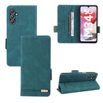 Custodia portafoglio in pelle con chiusura magnetica per Samsung