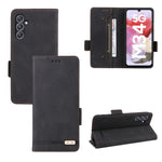 Custodia portafoglio in pelle con chiusura magnetica per Samsung