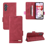 Custodia portafoglio in pelle con chiusura magnetica per Samsung
