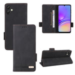 Custodia portafoglio in pelle con chiusura magnetica per Samsung