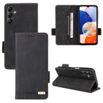 Custodia portafoglio in pelle con chiusura magnetica per Samsung