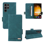 Custodia portafoglio in pelle con chiusura magnetica Samsung