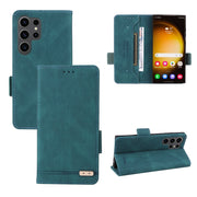 Custodia portafoglio in pelle con chiusura magnetica Samsung