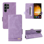 Custodia portafoglio in pelle con chiusura magnetica Samsung