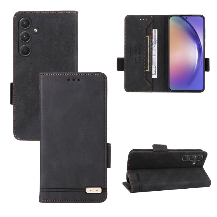 Custodia portafoglio in pelle con chiusura magnetica Samsung