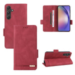 Custodia portafoglio in pelle con chiusura magnetica Samsung