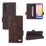 Custodia portafoglio in pelle con chiusura magnetica Samsung