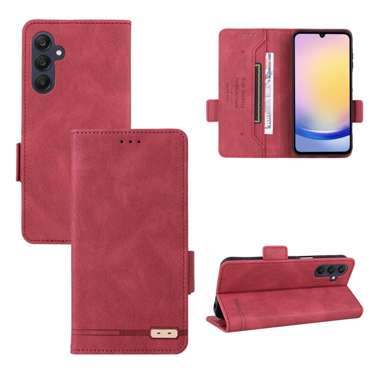 Custodia portafoglio in pelle con chiusura magnetica Samsung