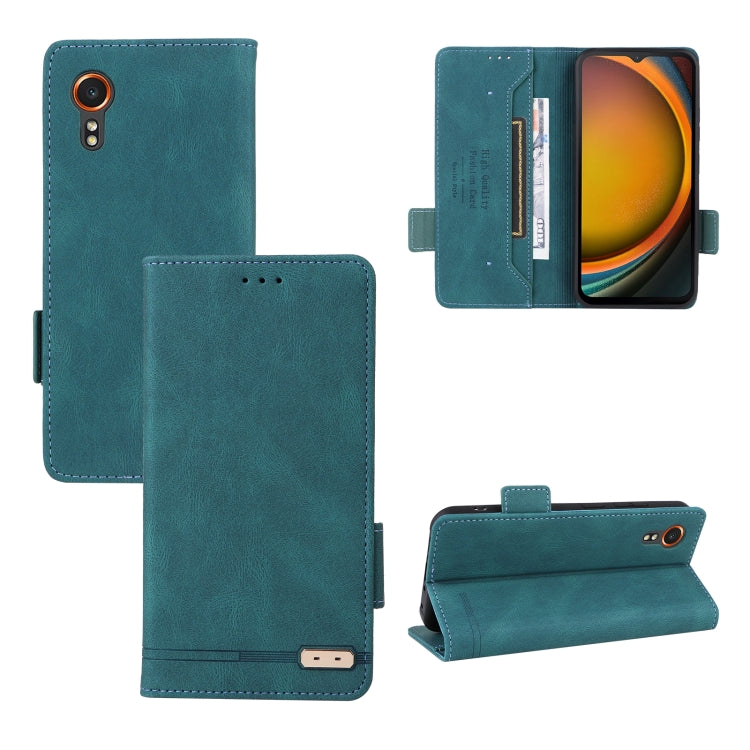 Custodia portafoglio in pelle con chiusura magnetica Samsung