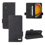 Custodia portafoglio in pelle con chiusura magnetica Samsung