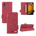 Custodia portafoglio in pelle con chiusura magnetica Samsung