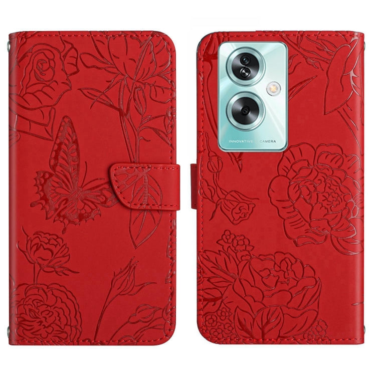 Custodia in pelle con supporto e slot carte per OPPO K12x, A60, Reno11 F, F25