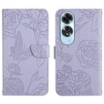 Custodia in pelle con supporto e slot carte per OPPO K12x, A60, Reno11 F, F25