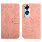 Custodia in pelle con supporto e slot carte per OPPO K12x, A60, Reno11 F, F25