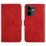Custodia in pelle con supporto e slot carte per OPPO A5 Pro 5G e Reno13