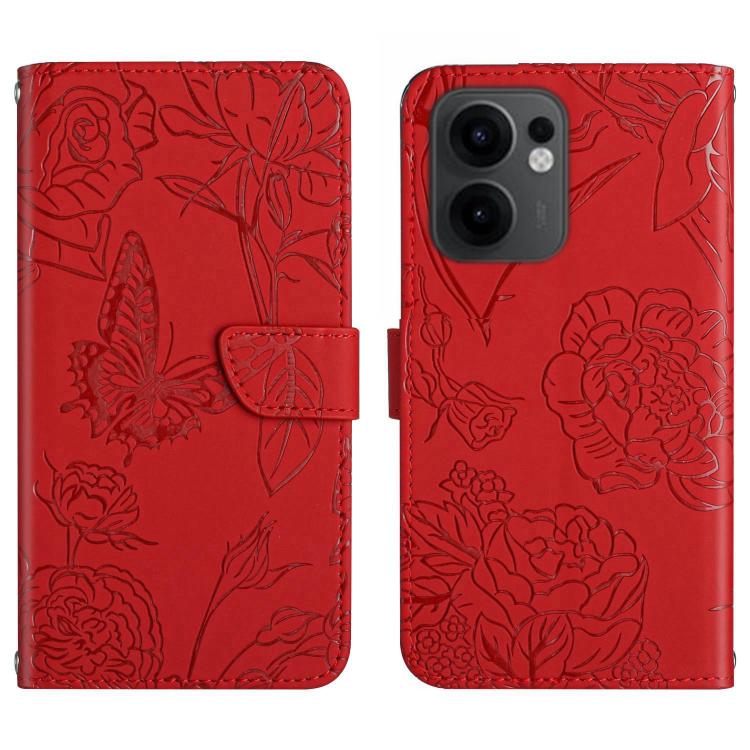Custodia in pelle con supporto e slot carte per OPPO A5 Pro 5G e Reno13