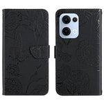 Custodia in pelle con supporto e slot carte per OPPO A5 Pro 5G e Reno13