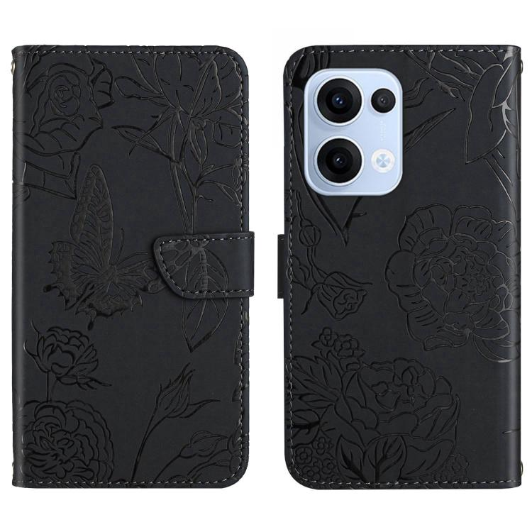 Custodia in pelle con supporto e slot carte per OPPO A5 Pro 5G e Reno13