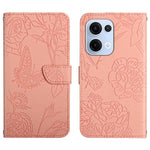 Custodia in pelle con supporto e slot carte per OPPO A5 Pro 5G e Reno13