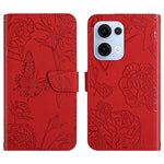 Custodia in pelle con supporto e slot carte per OPPO A5 Pro 5G e Reno13