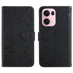 Custodia in pelle con supporto e slot carte per OPPO A5 Pro 5G e Reno13