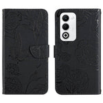HT03 Cassa del telefono di cuoio di vibrazione impressa farfalla di sensibilità della pelle, For OPPO A5x 4G Global / 5G Global, For OPPO A5 5G Global, For OPPO Reno14 Pro 5G Global, For OPPO Reno14 5G Global