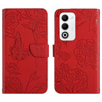 HT03 Cassa del telefono di cuoio di vibrazione impressa farfalla di sensibilità della pelle, For OPPO A5x 4G Global / 5G Global, For OPPO A5 5G Global, For OPPO Reno14 Pro 5G Global, For OPPO Reno14 5G Global