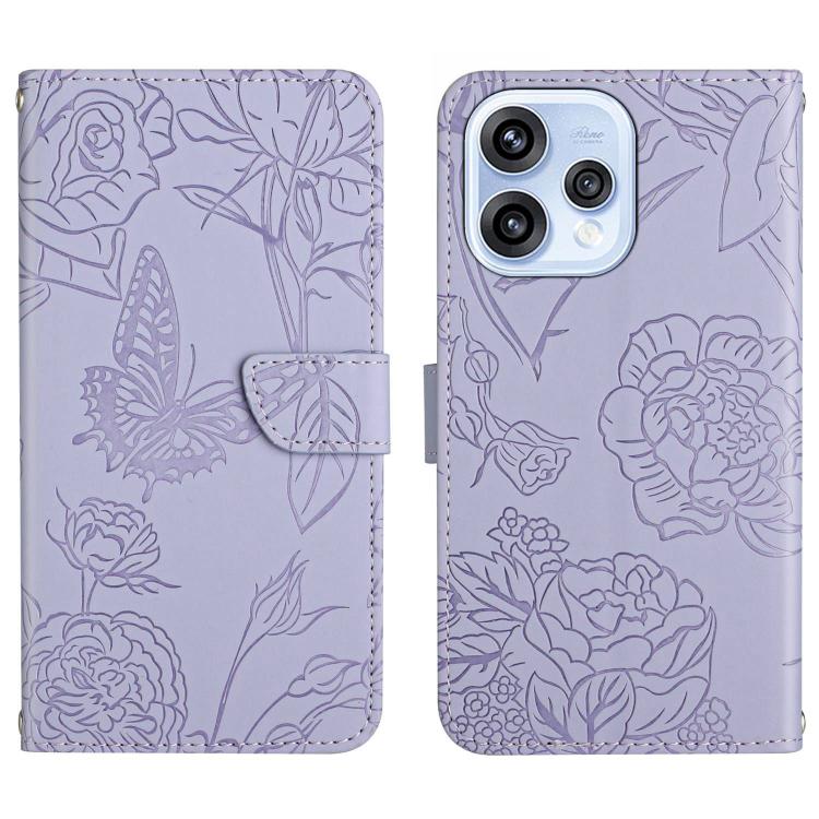 Custodia in pelle con supporto e slot carte per OPPO Reno15 Pro Max 5G