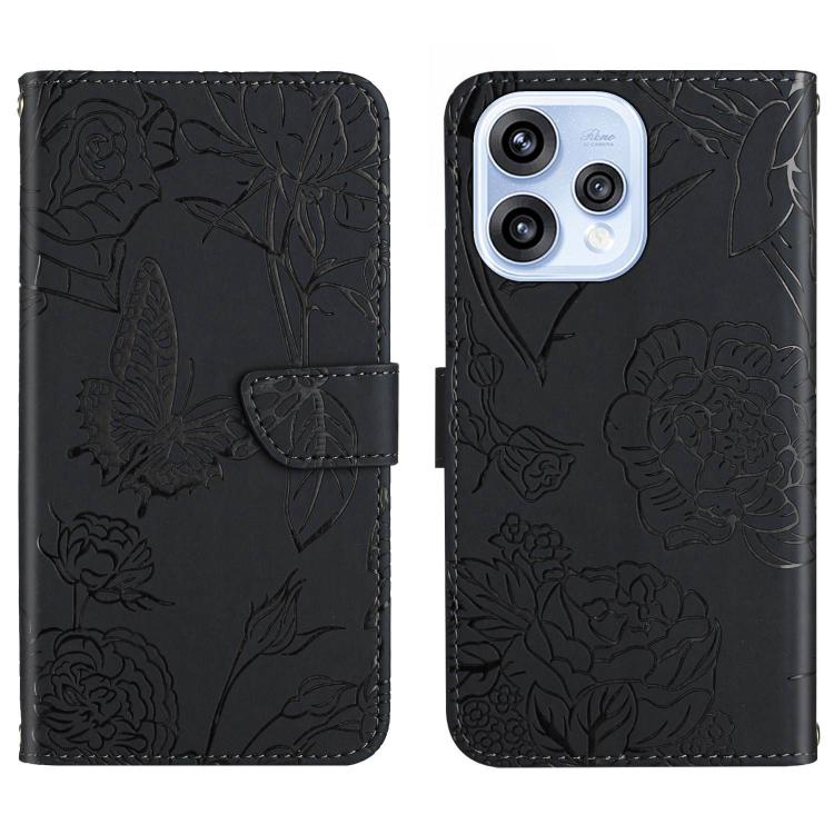 Custodia in pelle con supporto e slot carte per OPPO Reno15 Pro Max 5G