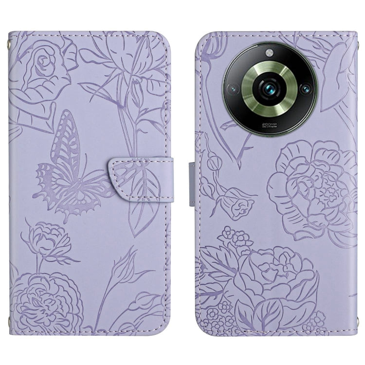 Custodia in pelle con supporto e scomparti per Realme 11 Pro