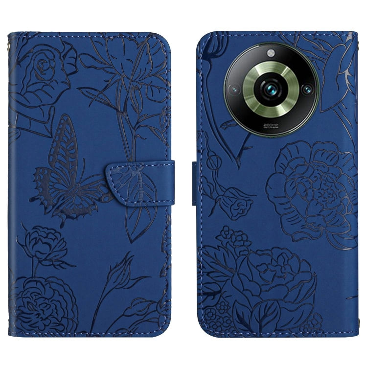 Custodia in pelle con supporto e scomparti per Realme 11 Pro