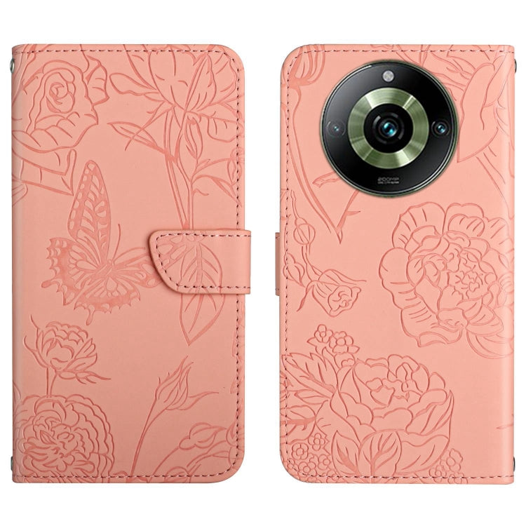 Custodia in pelle con supporto e scomparti per Realme 11 Pro