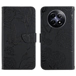 HT03 Cassa del telefono di cuoio di vibrazione impressa farfalla di sensibilità della pelle, For Realme C75 4G, For Realme 13+ 5G Global, For Realme 13 Pro 5G / 13 Pro+ 5G, For Realme C63 5G