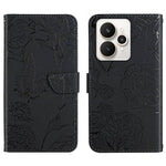 HT03 Cassa del telefono di cuoio di vibrazione impressa farfalla di sensibilità della pelle, For Realme C85 Pro 4G, For Realme 15T 5G, For Realme 15 5G Global / 15 Pro 5G Global, For Realme C71 4G